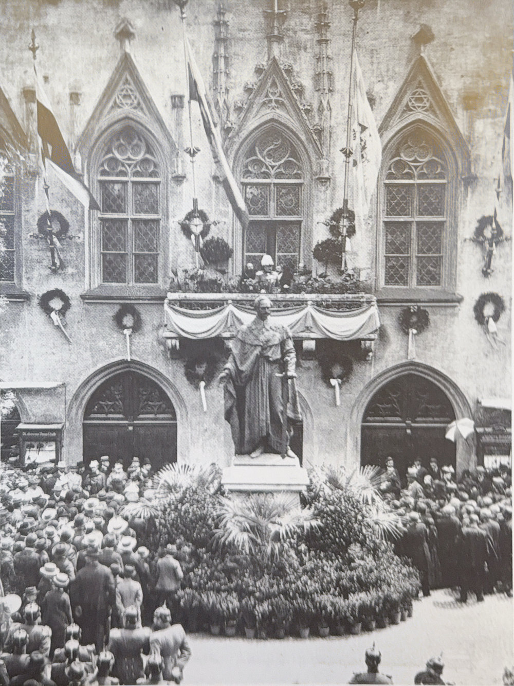 Monument König Maximillian II 1868